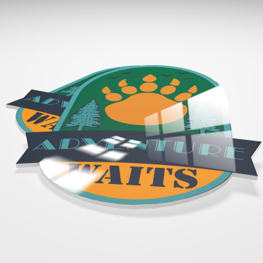 Crystal Lamination Contour Cut 3/16” Foamcore