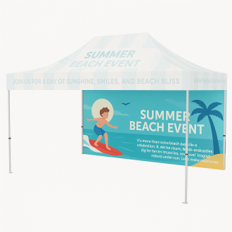 Tent Full Wall (Full Color) -10ftx15ft