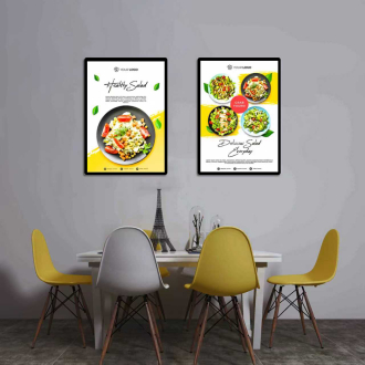 Wall Display LED Light Box (Vertical)