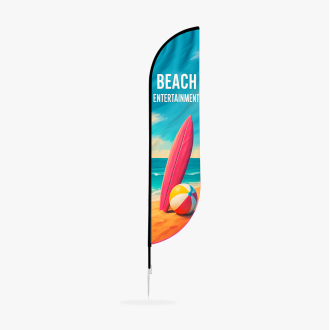 Convex Flag (X- Large 28" x 187")