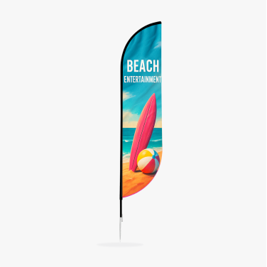 Convex Flag (X- Large 28" x 187")