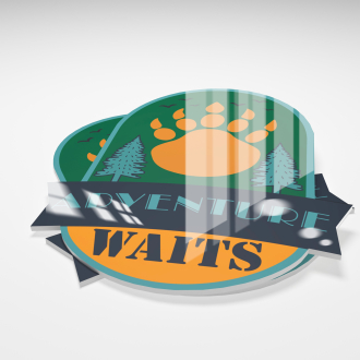 Crystal Lamination Contour Cut 3/16” Foamcore