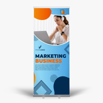 Adjustable Double-Foot Retractable Stand-33" x 81"