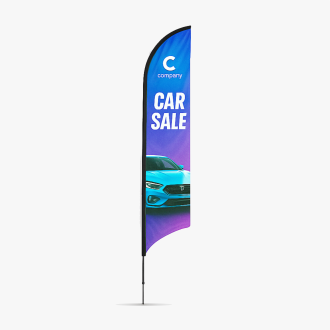 Feather Flag (X-Large 28" x 187")