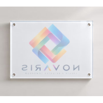 Acrylic (Full White Backing)