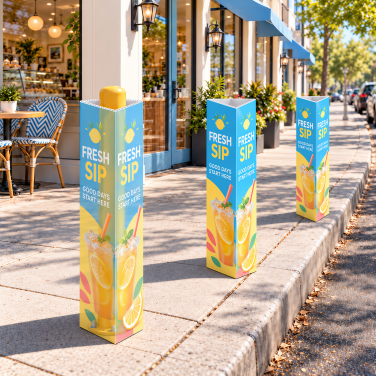Triangular Bollard Signs Triangular Bollard Signs
