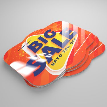 Crystal Lamination Contour Cut 3/16" Coroplast Board