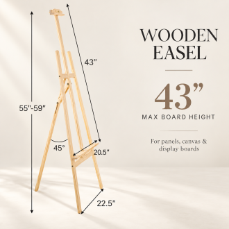 Wooden Easel Stand