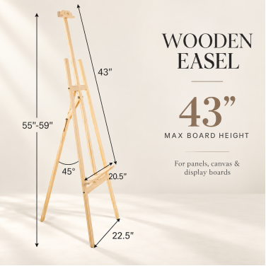 Wooden Easel Stand Wooden Easel Stand