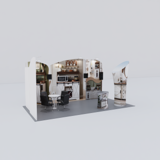 10ftx20ft Custom Booth 2-A