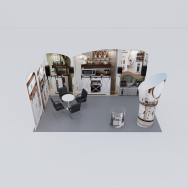 10ftx20ft Custom Booth 2-A