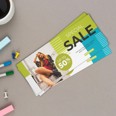 Flyer (Flat) Horizontal - 8.5" x 3.5"