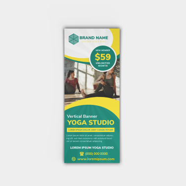 Flyer (Flat) Vertical - 3.5" x 8.5"