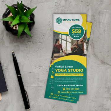 Flyer (Flat) Vertical - 3.5" x 8.5"