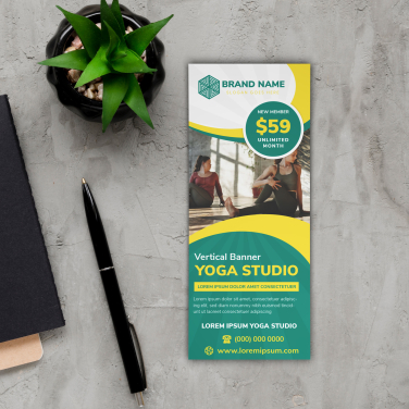 Flyer (Flat) Vertical - 3.5" x 8.5"