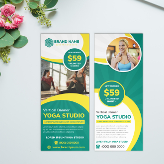 Flyer (Flat) Vertical - 3.5" x 8.5"