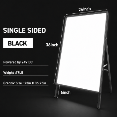 LED A-Frame Backlit