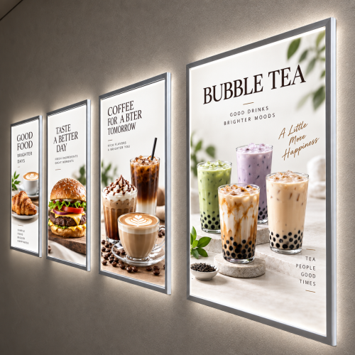 Wall Display LED Light Box
