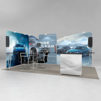 10ftx20ft Custom Booth 1-A