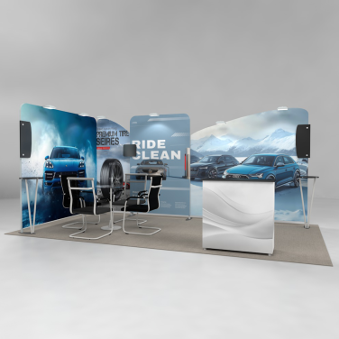 10ftx20ft Custom Booth 1-A