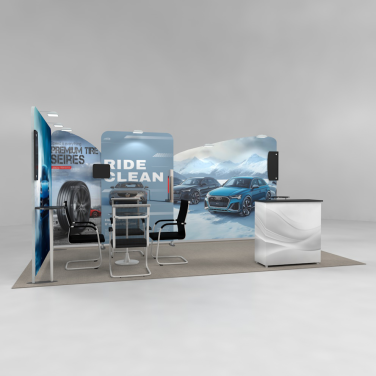 10ftx20ft Custom Booth 1-A