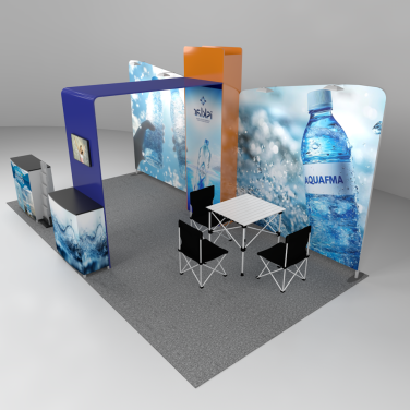 10ftx20ft Custom Booth 05