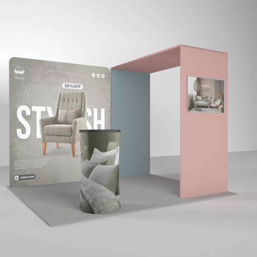 10ftx10ft Trade Show Booth Kits