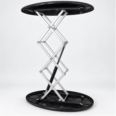 Oval Automatic Pop-Up Counter/Podium