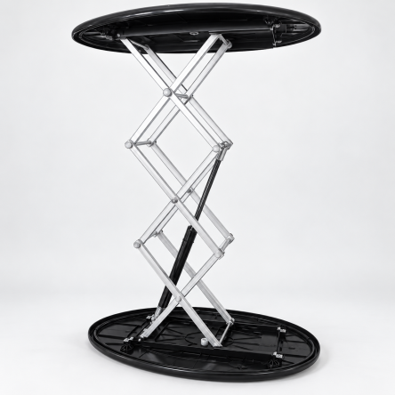 Oval Automatic Pop-Up Counter/Podium