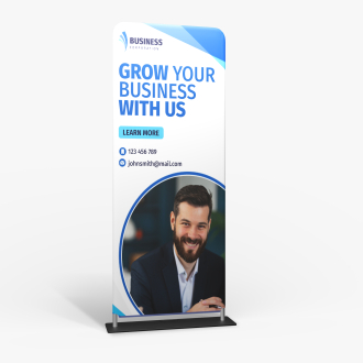 Tension Fabric Stand - 36.5" x 90"