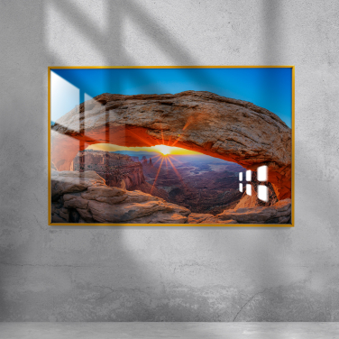 Aluminum Framed Crystal Porcelain Art Aluminum Framed Crystal Porcelain Art