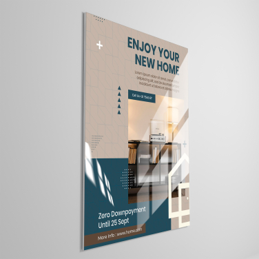 Crystal Lamination 1/8" PVC (White) 