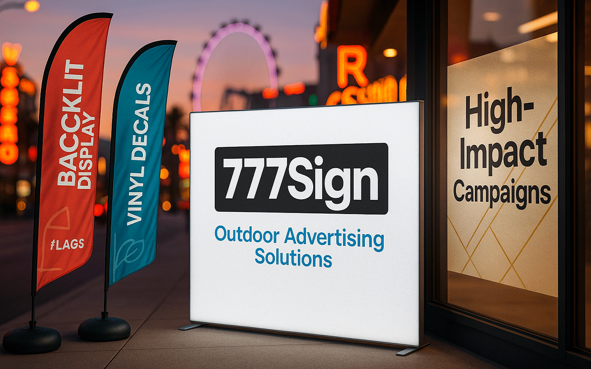 Best Outdoor Advertising Solutions in Las Vegas — The 777Sign Advantage for Market-Leading Outdoor C