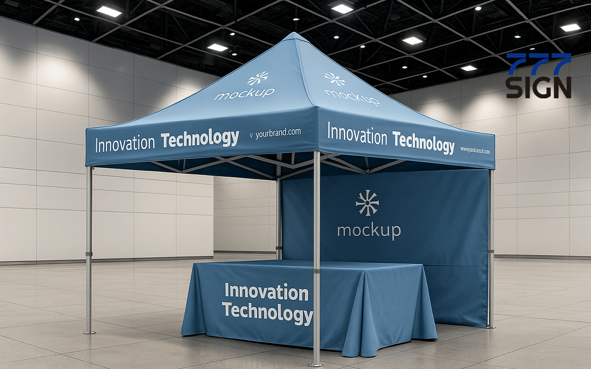 Custom Canopy Tents for Events & Trade Shows – Complete Guide | 777sign