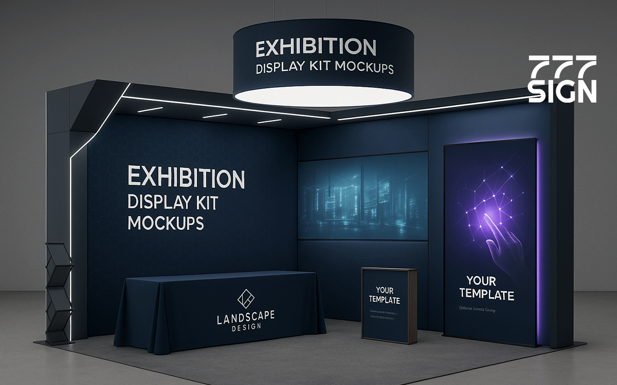 Trade Show Booths: 2025 Las Vegas Exhibition ROI Doubling Guide (with 3D Booth Design) ｜777Sign