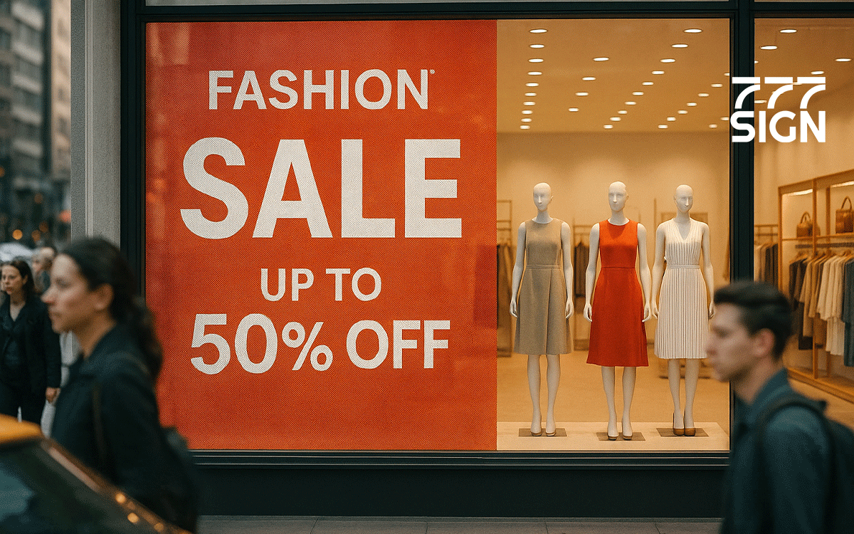 Window Signs & Graphics | Eye-Catching Storefront Advertising Solutions