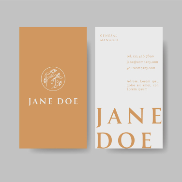 Business Card (16pt) Vertical