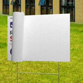 Dry Erase - 3/16" Coroplast signs