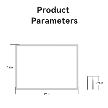 Two-Way Display Light box (17" x 12")