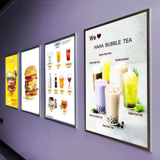 Wall Display LED Light Box (Vertical)