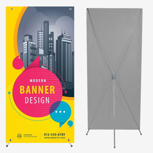 Pop Up Banner(Grey Back)