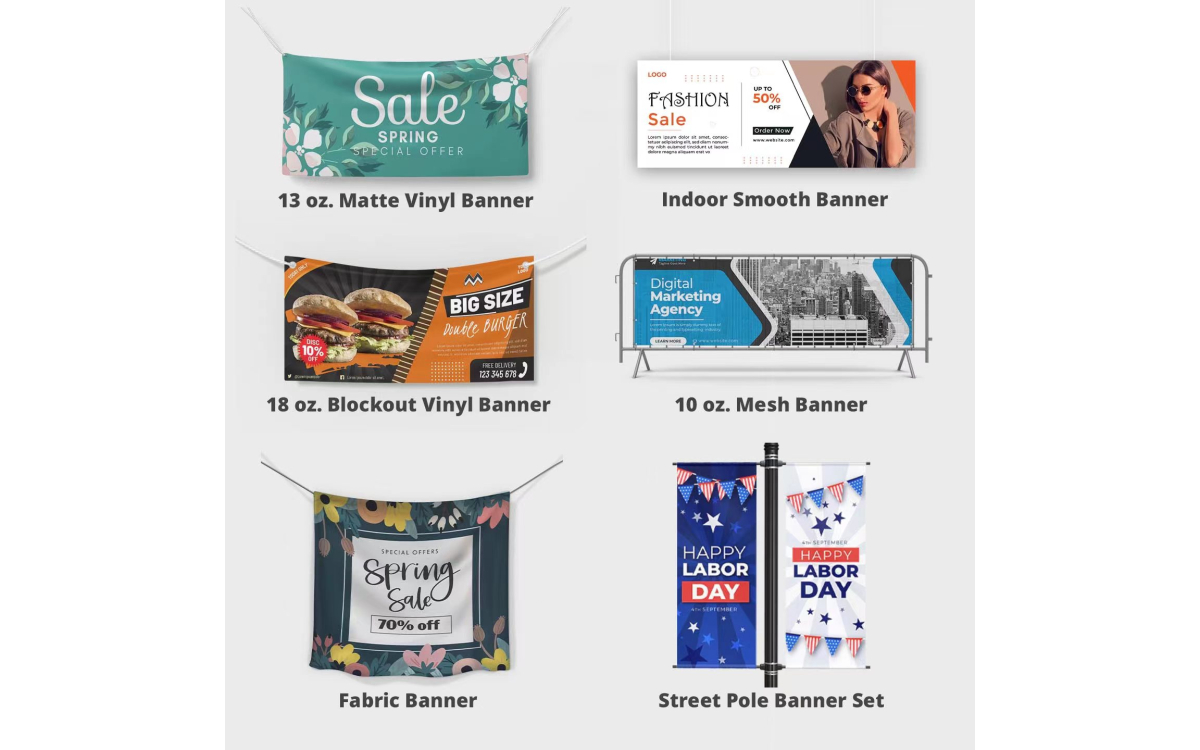 Unlocking the Power of Visual Advertising: Vinyl Banners, Flags, and Signs