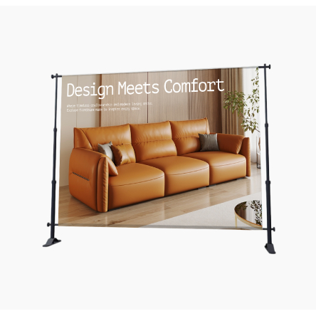 Step and Repeat Backdrop Stand - 8' x 10'