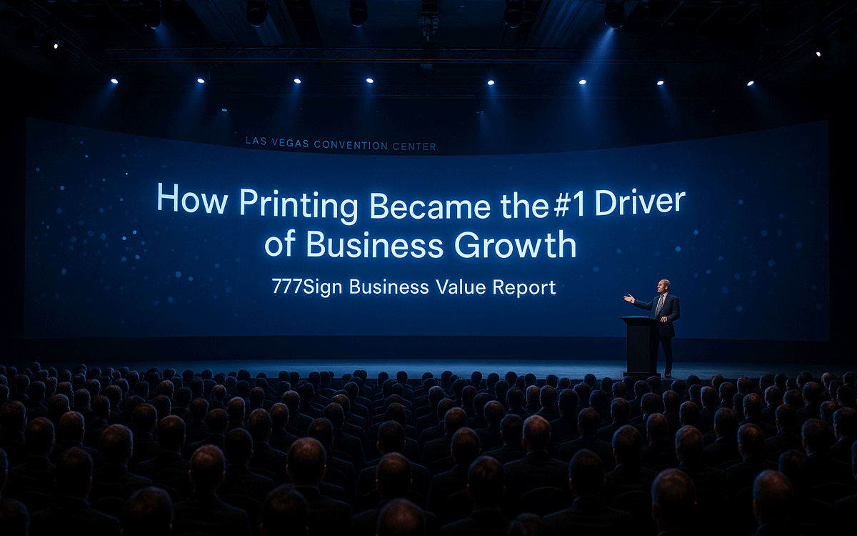 777Sign Business Value Report｜How Printing Became the #1 Driver of Business Growth