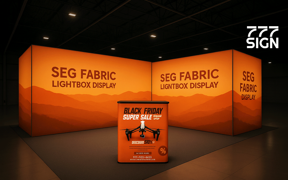Backlit SEG Fabric: Redefining the Future of Commercial Lighting