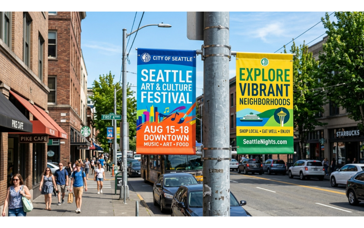 Custom Street Pole Banner Printing: Wholesale Bulk Deals 2026