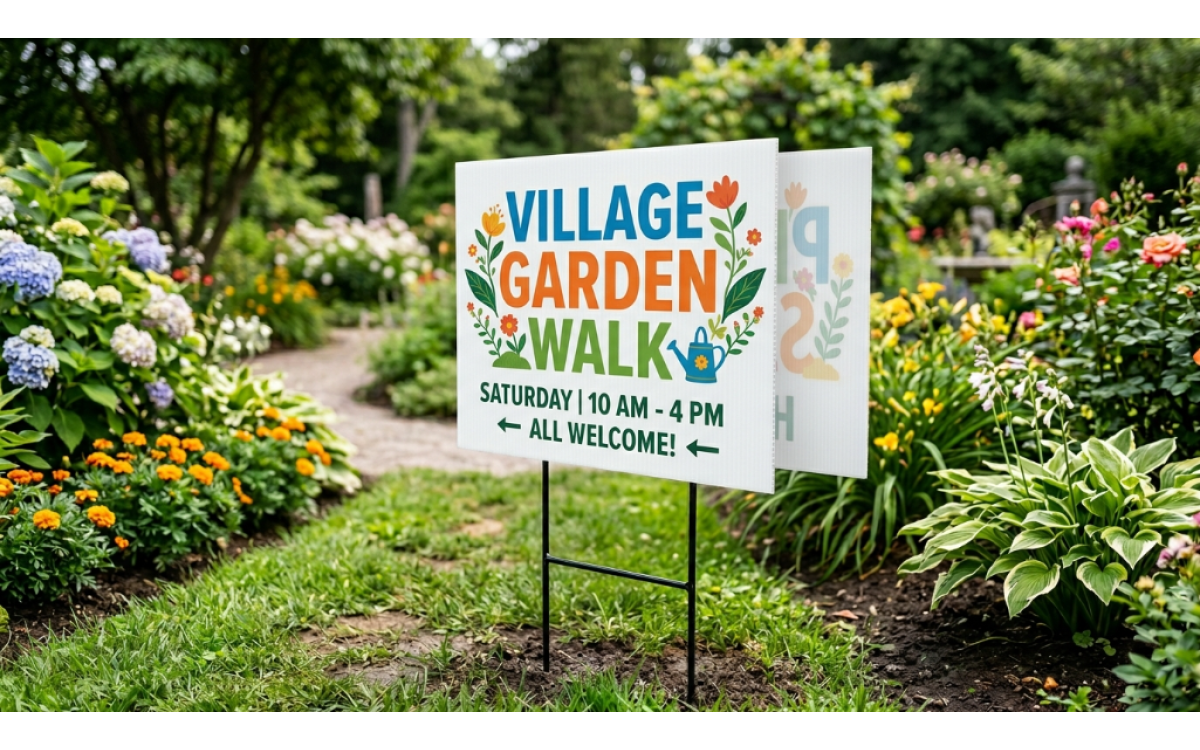 Double Sided Corrugated Plastic Signs – Wholesale & Fast Shipping