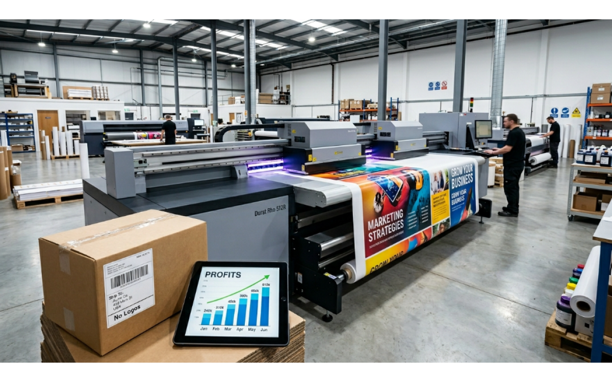 White Label Large Format Printing: Blind Ship & Boost Profits