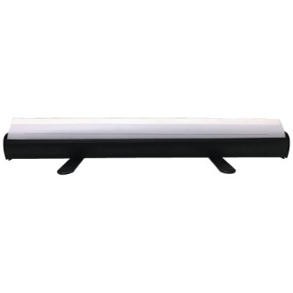 Black-Double Foot Retractable-33" x 81" (hardware)