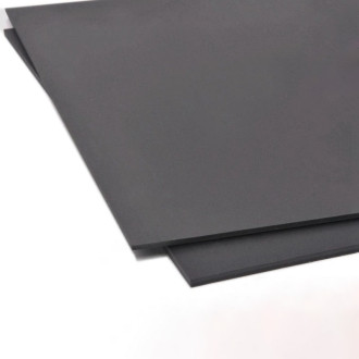 1/8" Black Sintra PVC ($3.25 / sqft)